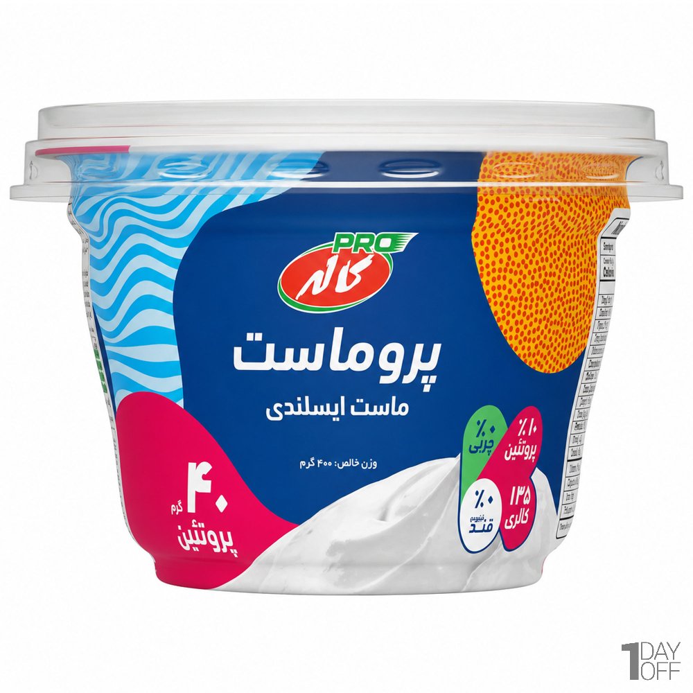 ماست ایسلندی پروماست کاله مقدار 400 گرم