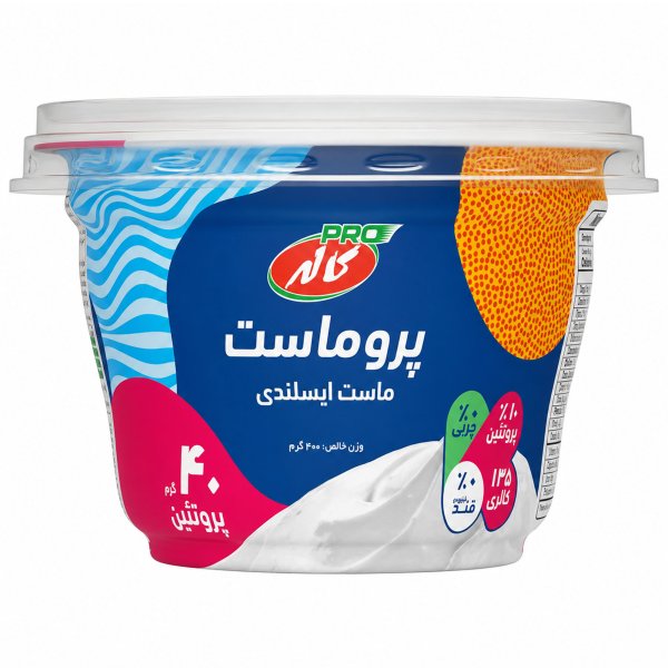 ماست ایسلندی پروماست کاله مقدار 400 گرم