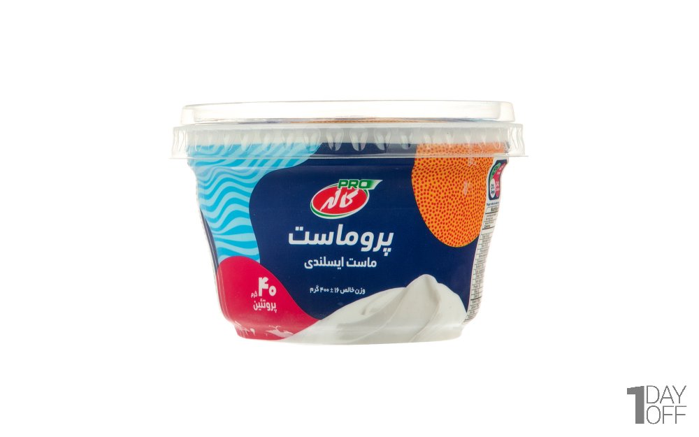 ماست ایسلندی پروماست کاله مقدار 400 گرم