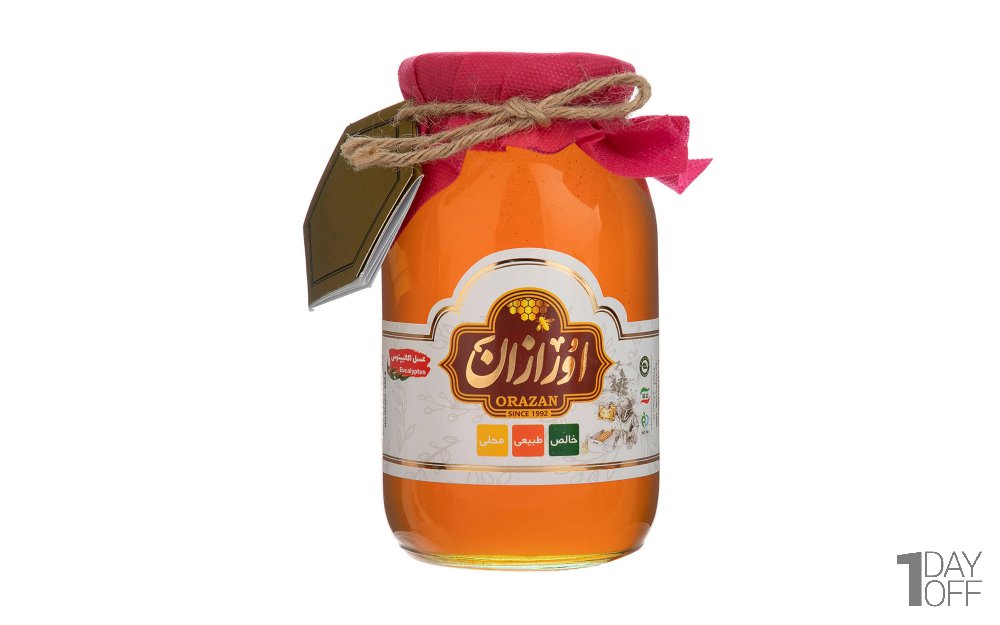 عسل اکالیپتوس ارگانیک اورازان مقدار 960 گرم