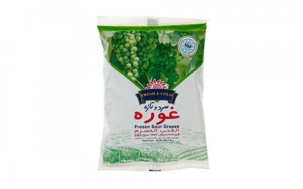 غوره منجمد سرد و تازه مقدار 400 گرم 