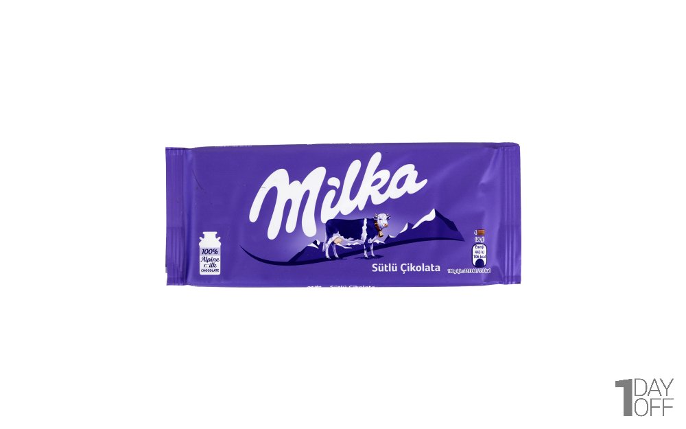 شکلات شیری میلکا (MILKA) مقدار 80 گرم