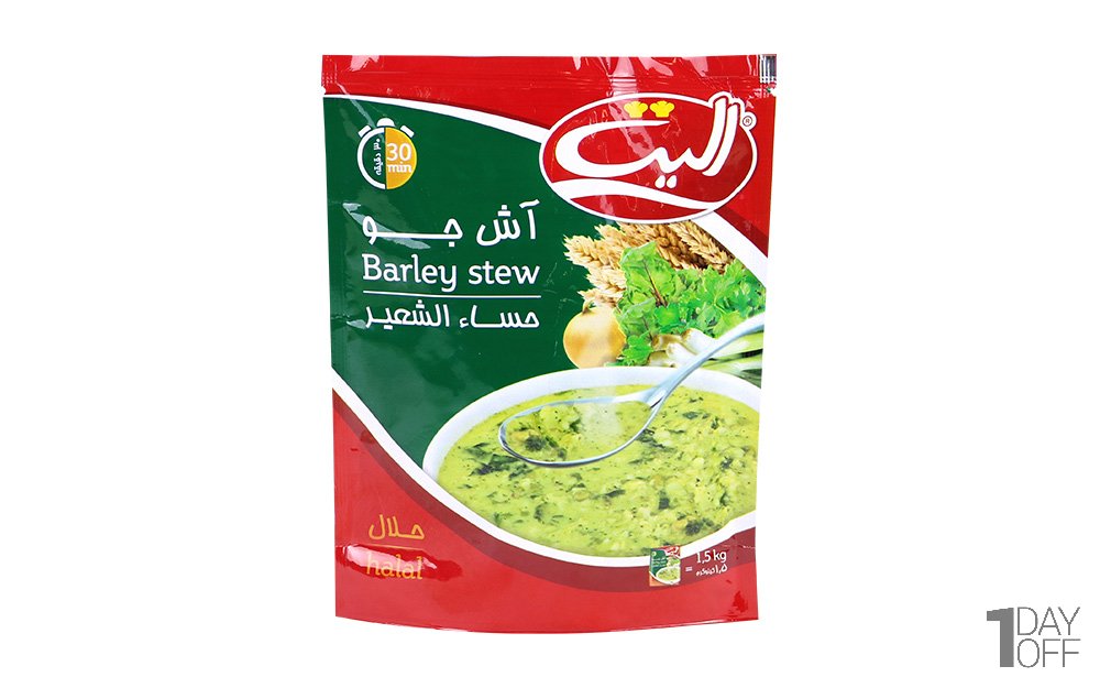  آش جو الیت مقدار 180 گرم