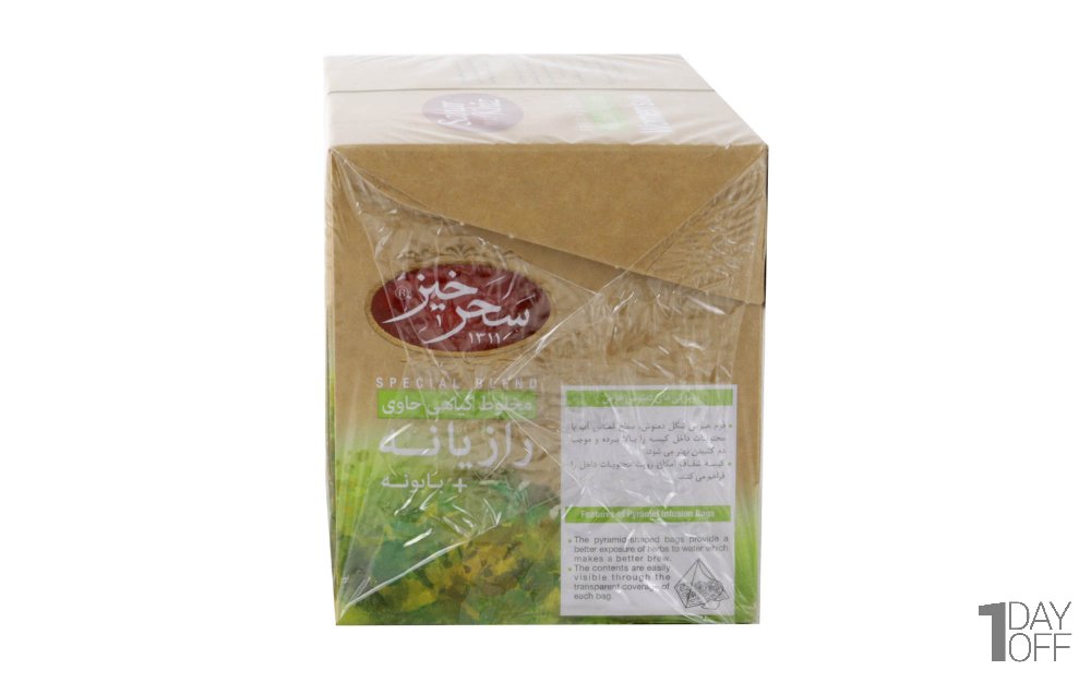 دمنوش رازیان و بابونه سحرخیز بسته 12 عددی