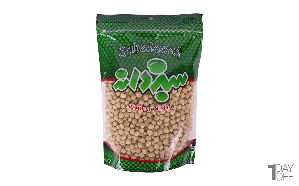  نخود سبزدانه مقدار 900 گرم