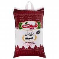 برنج ایرانی عنبربو طبیعت 10 کیلوگرم 