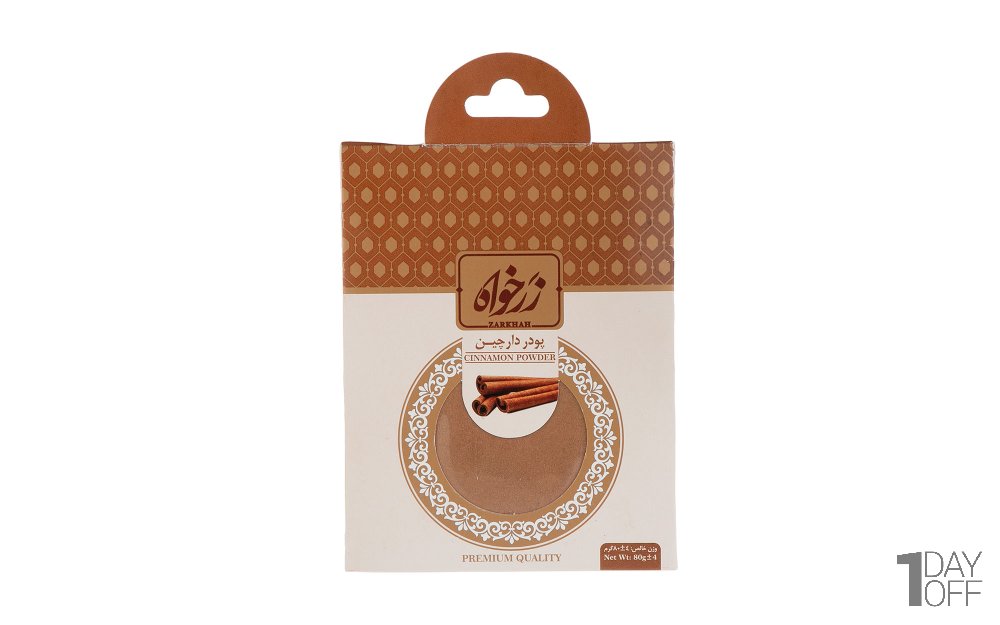 پودر دارچین زرخواه مقدار 80 گرم 
