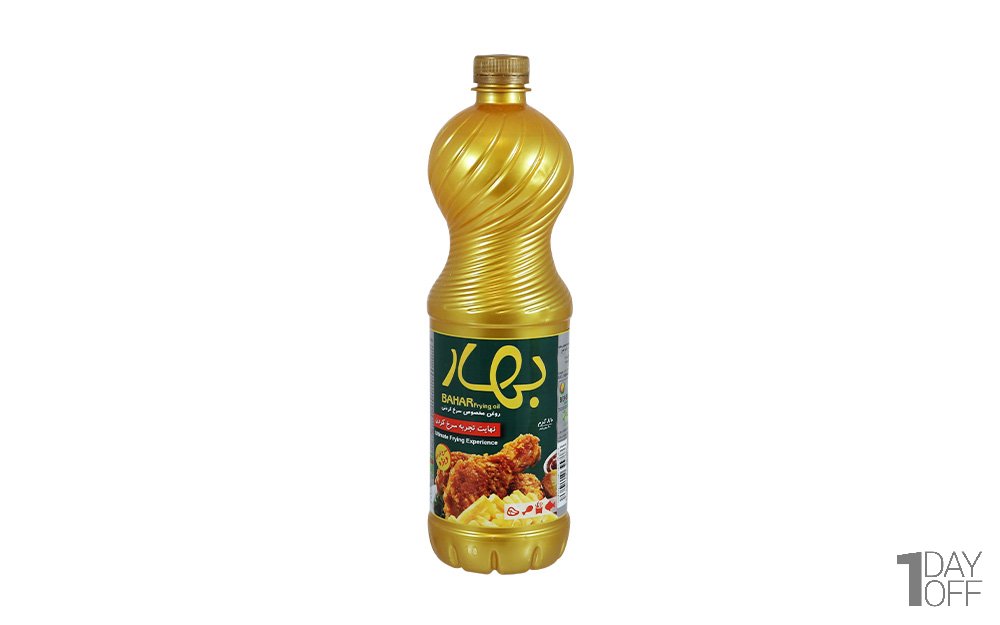 روغن سرخ‌کردنی بهار مقدار 900 میلی‎لیتر
