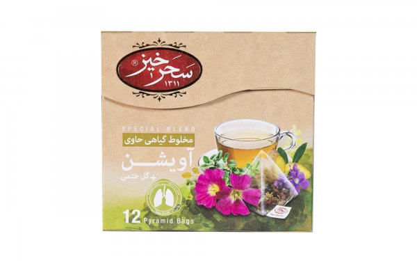 دمنوش آویشن ختمی سحرخیز بسته 12 عددی
