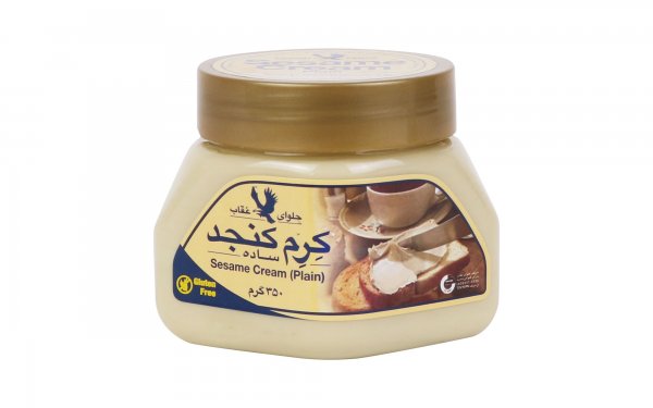 کرم کنجد ساده عقاب مقدار 350 گرم