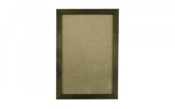 قاب عکس چوبی دست ساز ابعاد 22x32 سانتی‌متر رنگ گردویی