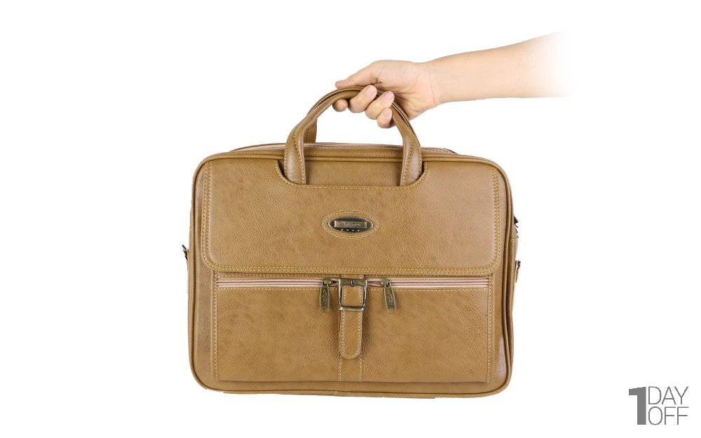 کیف دوکاره اداری عسلی دیپلمات کد 9202