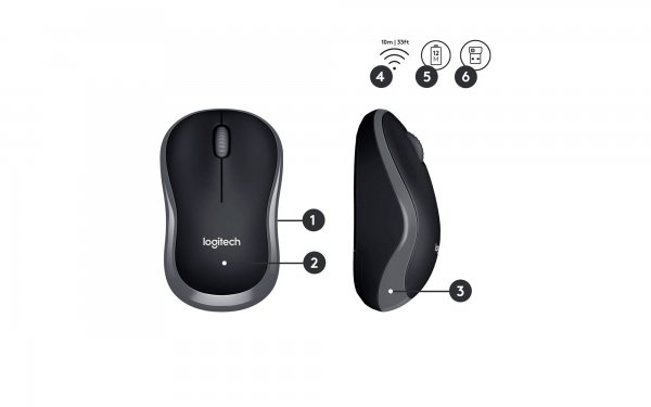 موس و کیبرد بی‌سیم لاجیتک مدل MK330 با ضمانت 24 ماهه الماس رایان ایرانیان