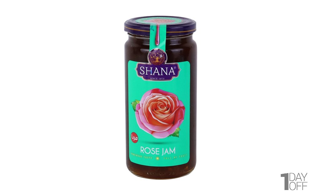 مربا گل سرخ شانا مقدار 570 گرم