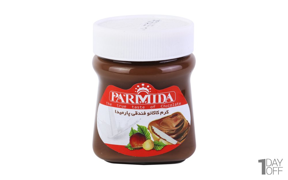 شکلات صبحانه فندقی پارمیدا مقدار 400 گرم