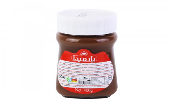 شکلات صبحانه فندقی پارمیدا مقدار 400 گرم
