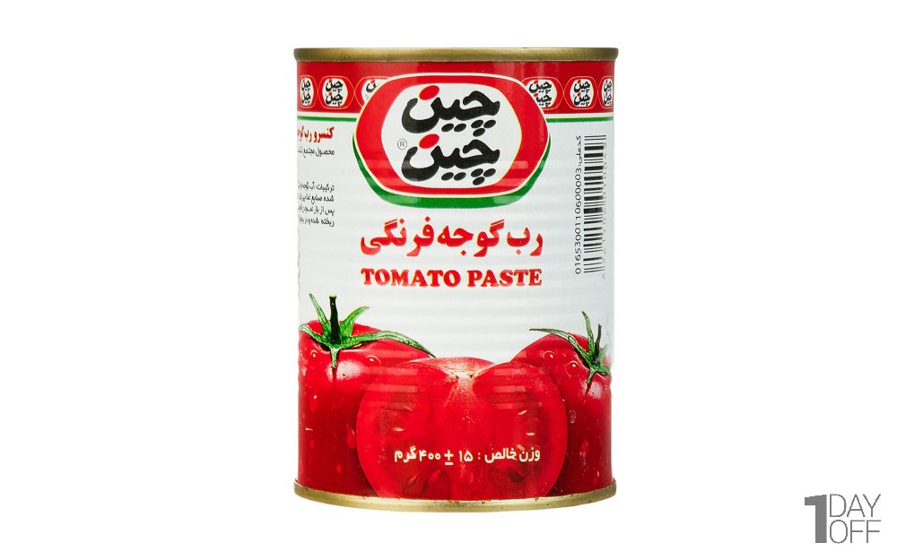 رب گوجه‌فرنگی چین چین مقدار 400 گرم