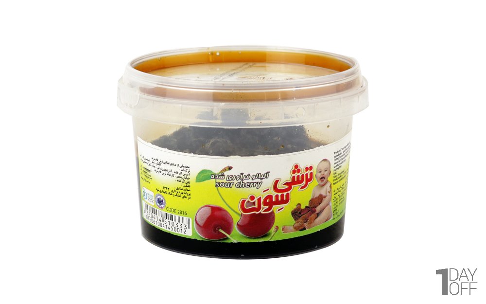 آلبالو فرآوری شده سون مقدار 220 گرم 