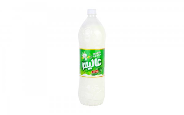 دوغ گرمادیده بدون گاز با طعم نعنا عالیس مقدار 1.5 لیتر