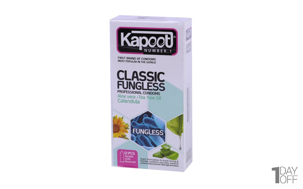 کاندوم کاپوت (kapoot) Classic Fungless