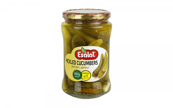 خیارشور قلمی اصالت مقدار 680 گرم