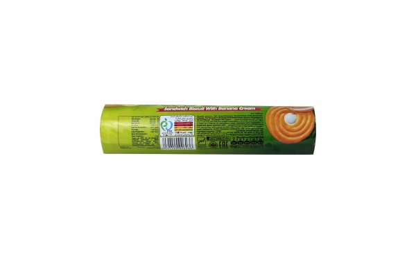 بیسکویت Taste It کرم‌دار موزی شیرین‌عسل مقدار 120 گرم