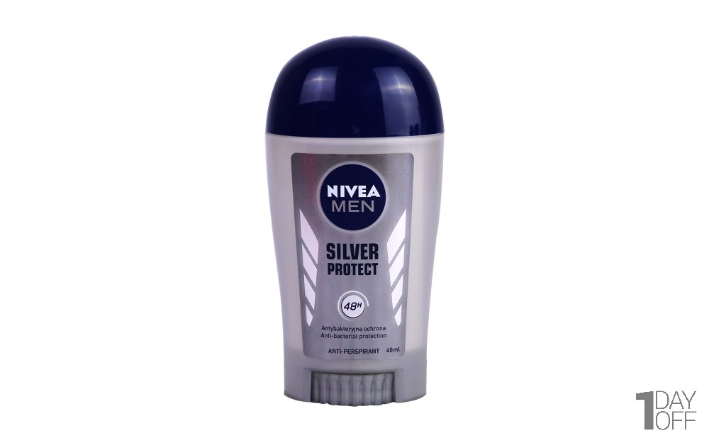 استیک ضدتعریق مردانه Silver Protect نیوا (Nivea) مقدار 40 میلی‌لیتر