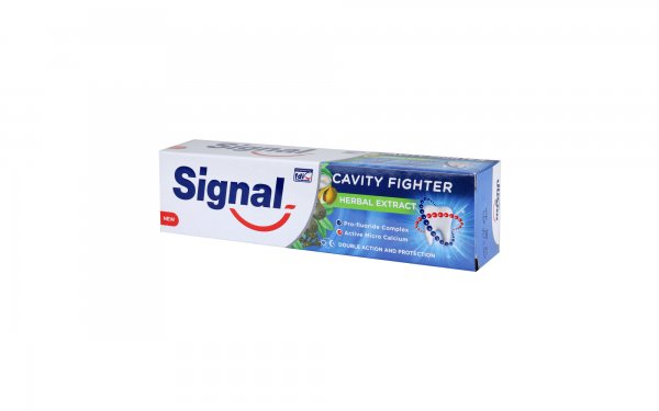 خمیردندان ضد پوسیدگی گیاهی سیگنال (Signal) مقدار 100 میلی‌لیتر