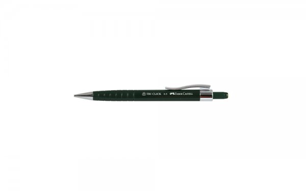  مداد نوکی 0.5 میلی‌متری فابر کاستل (Faber Castell) مدل Tri Click رنگ سبز تیره 