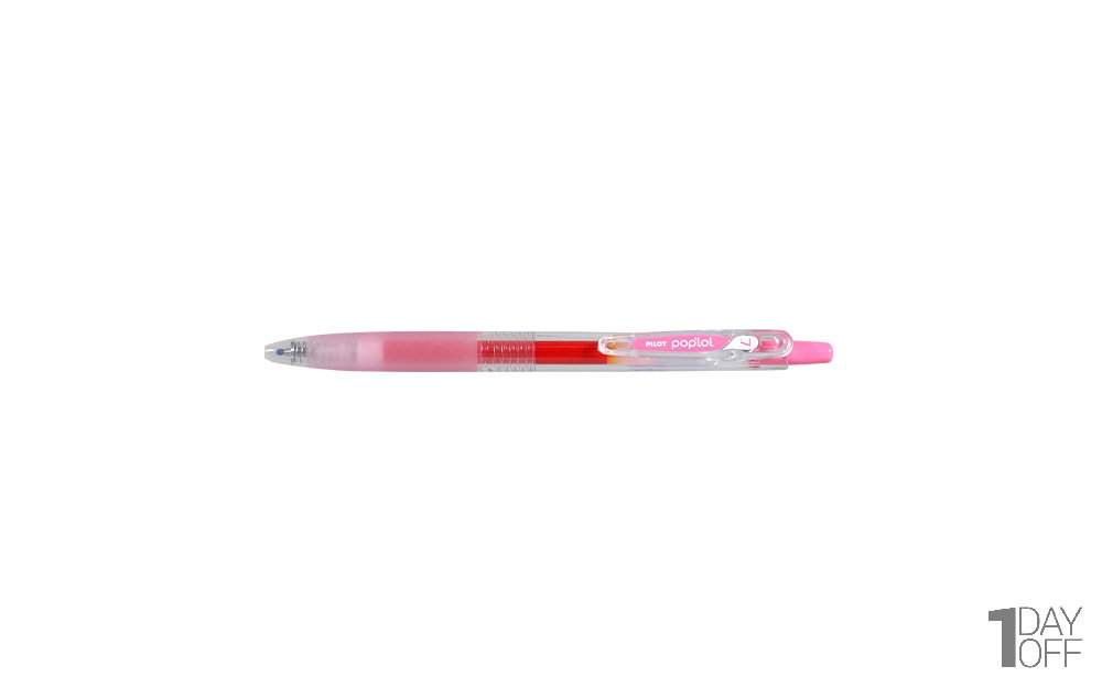 روان‌نویس پایلوت (Pilot) مدل poplol رنگ Baby Pink