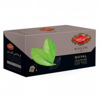 چای سیاه کیسه‌ای رویال گلستان بسته 25 عددی