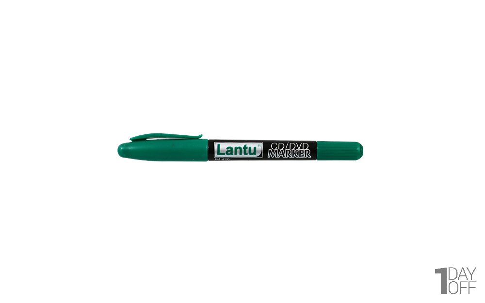 ماژیک سی‌دی لانتو (Lantu) مدل JM420 نوع  دوسر رنگ سبز