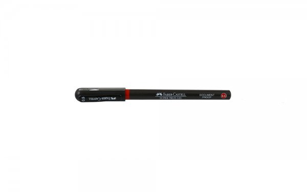 خودکار قرمز  0.5 میلی‌متری فابر کاستل (Faber Castell) مدل Super True Gel