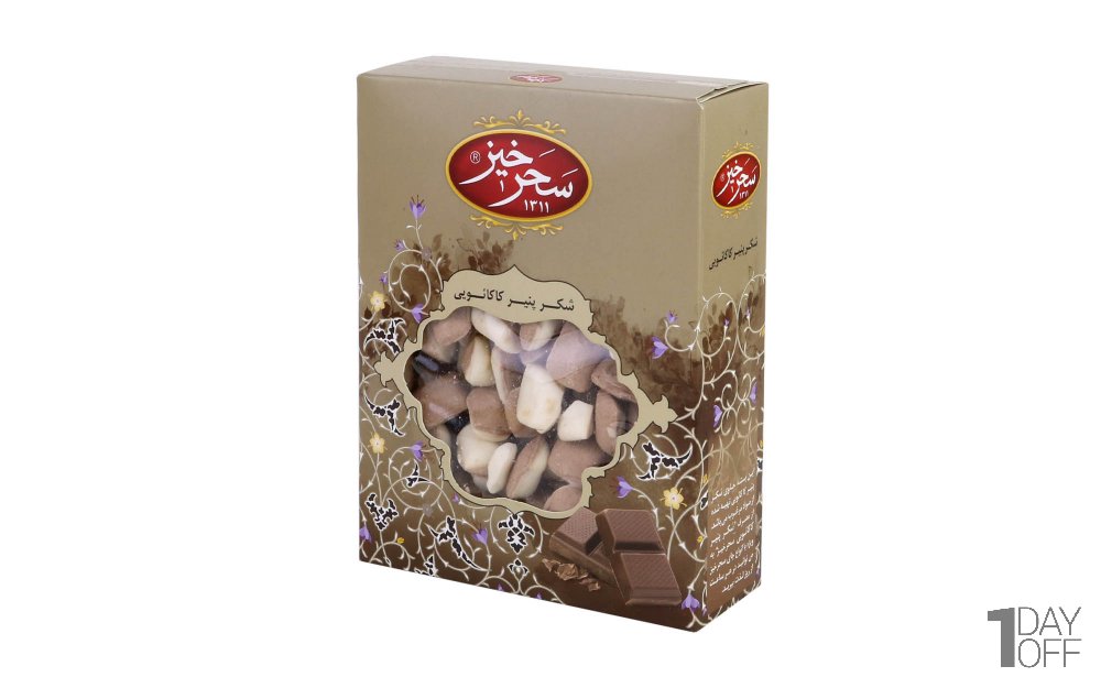 شکرپنیر کاکائویی سحرخیز مقدار 300 گرم