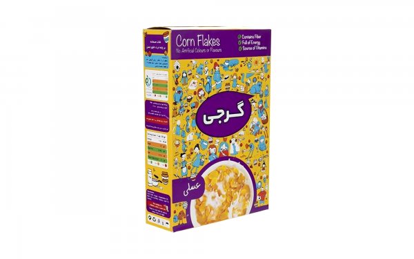 کورن‌فلکس عسلی گرجی مقدار 300 گرم