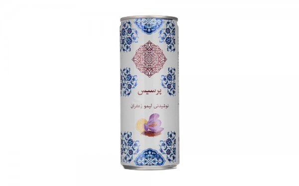 نوشیدنی لیمو زعفران پرسیس مقدار 240 میلی‌لیتر