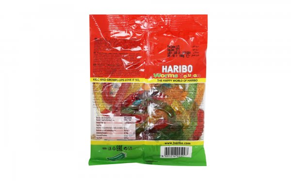 پاستیل هاریبو (HARIBO) مدل Worms مقدار 160 گرم