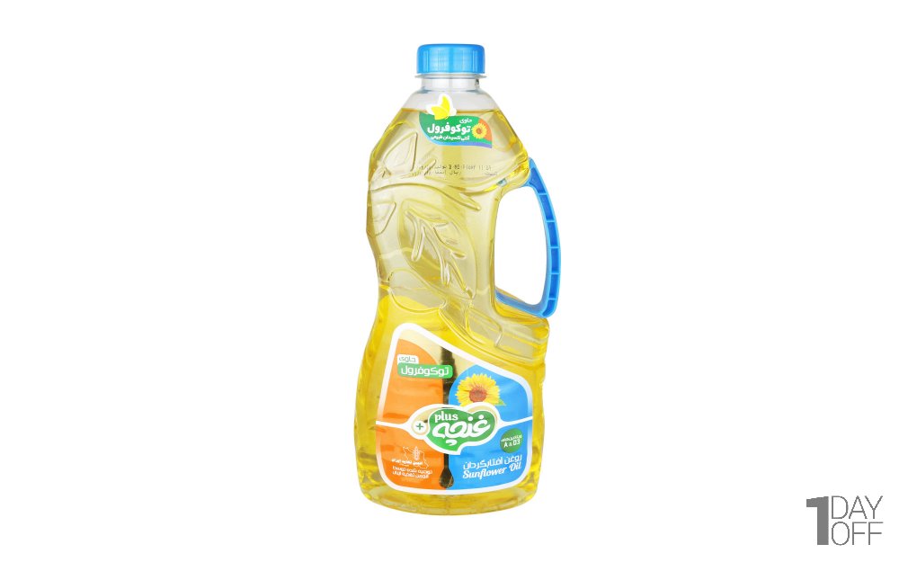 روغن آفتابگردان حاوی توکوفرول غنچه‌ پلاس 1.8 لیتر
