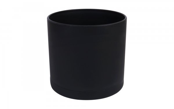 گلدان استوانه ای رنگ مشکی سایز103/20