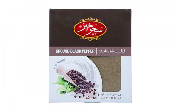 پودر فلفل سیاه سحرخیز مقدار 100 گرم