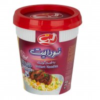 نودل گوشت لیوانی الیت