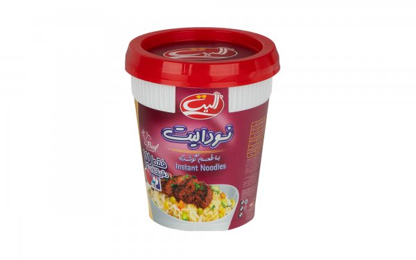 نودل با طعم گوشت الیت مقدار 65 گرم