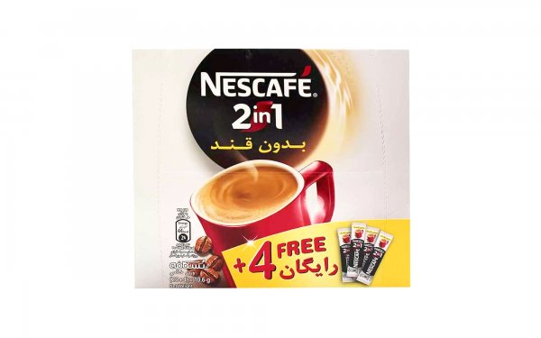 کافی‌میکس 2 در 1 بدون قند نسکافه (Nescafe) مقدار 24 ساشه