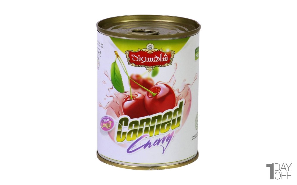 کمپوت گیلاس شاهسوند مقدار 350 گرم