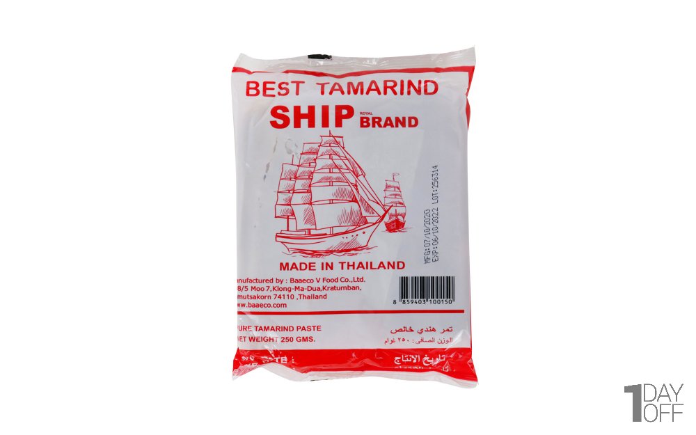 تمر هندی شیپ (Ship) مقدار 300 گرم