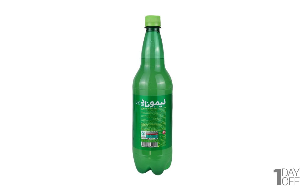 نوشابه گازدار لیموناد زمزم مقدار 1 لیتر