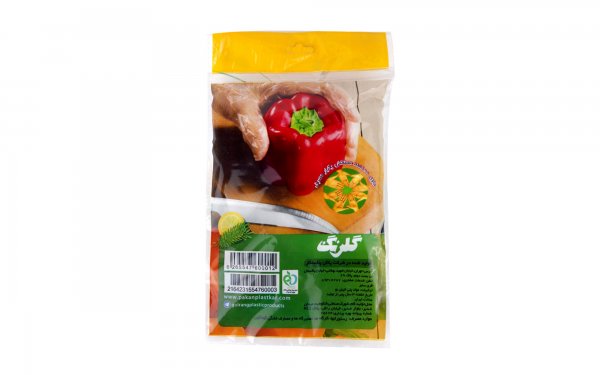 دستکش یک‌بار مصرف گلرنگ بسته 100 عددی 