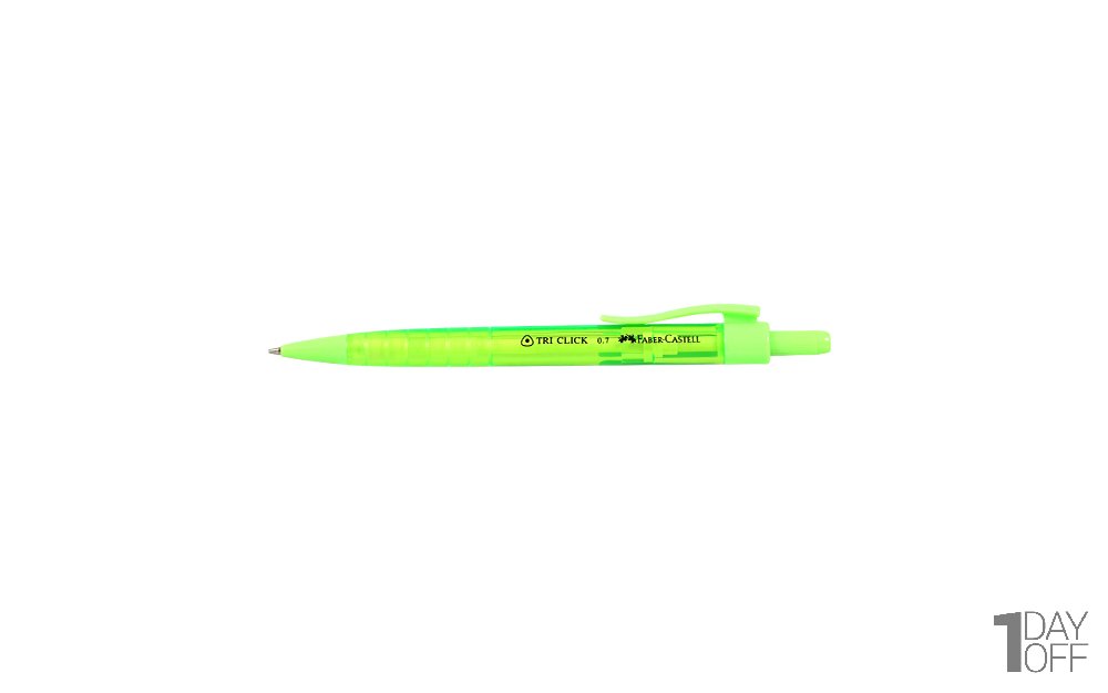  مداد نوکی 0.7 میلی‌متری فابر کاستل (Faber Castell) مدل Tri Click رنگ سبز