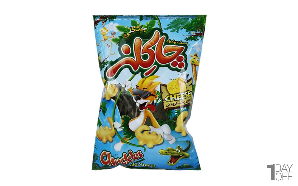 اسنک پنیری جنگلی چاکلز مقدار 74 گرم