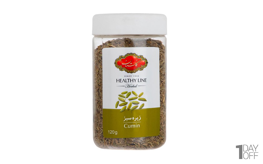 زیره سبز گلستان مقدار 120 گرم